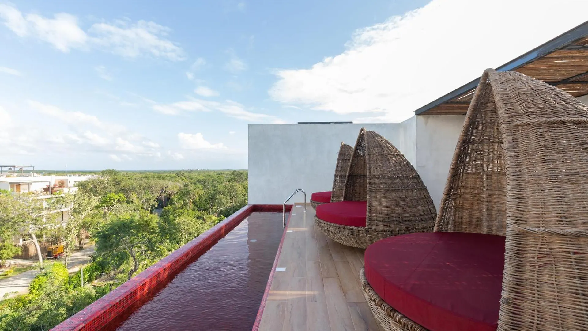 Amazing Penthouse W Private Pool Aldea Zama Apartment Tulum 0*,