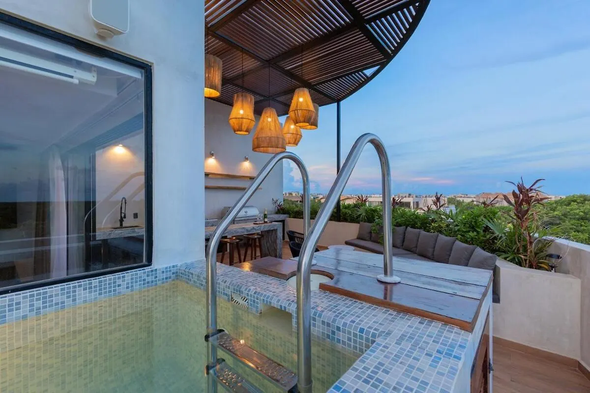Amazing Penthouse W Private Pool Aldea Zama Apartment Tulum